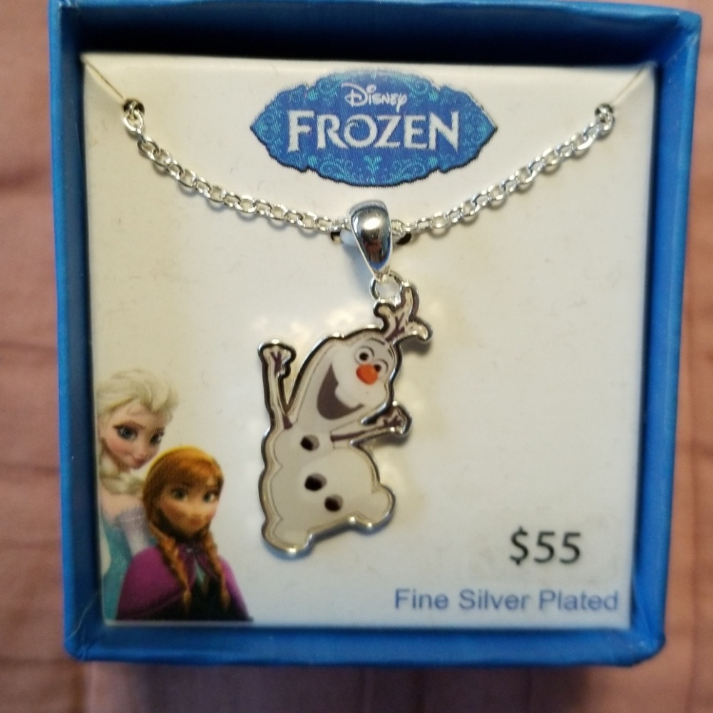 Frozen Olaf necklace